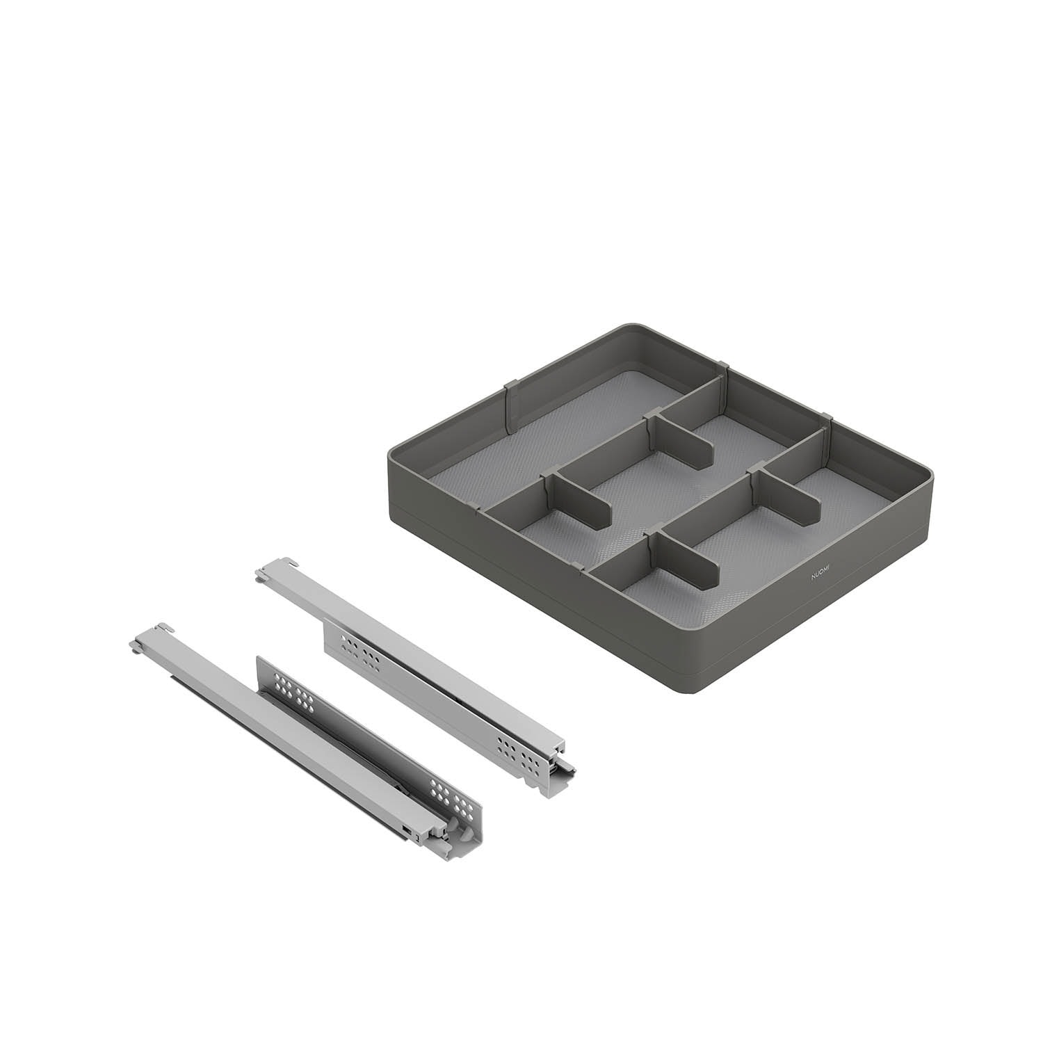 kitchen matt grey tall pantry unit