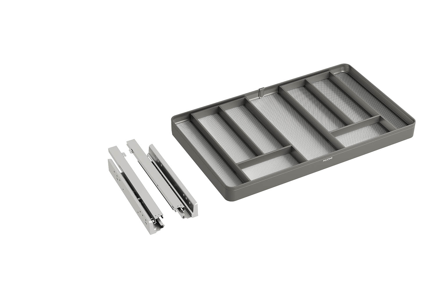 kitchen matt grey tall pantry unit