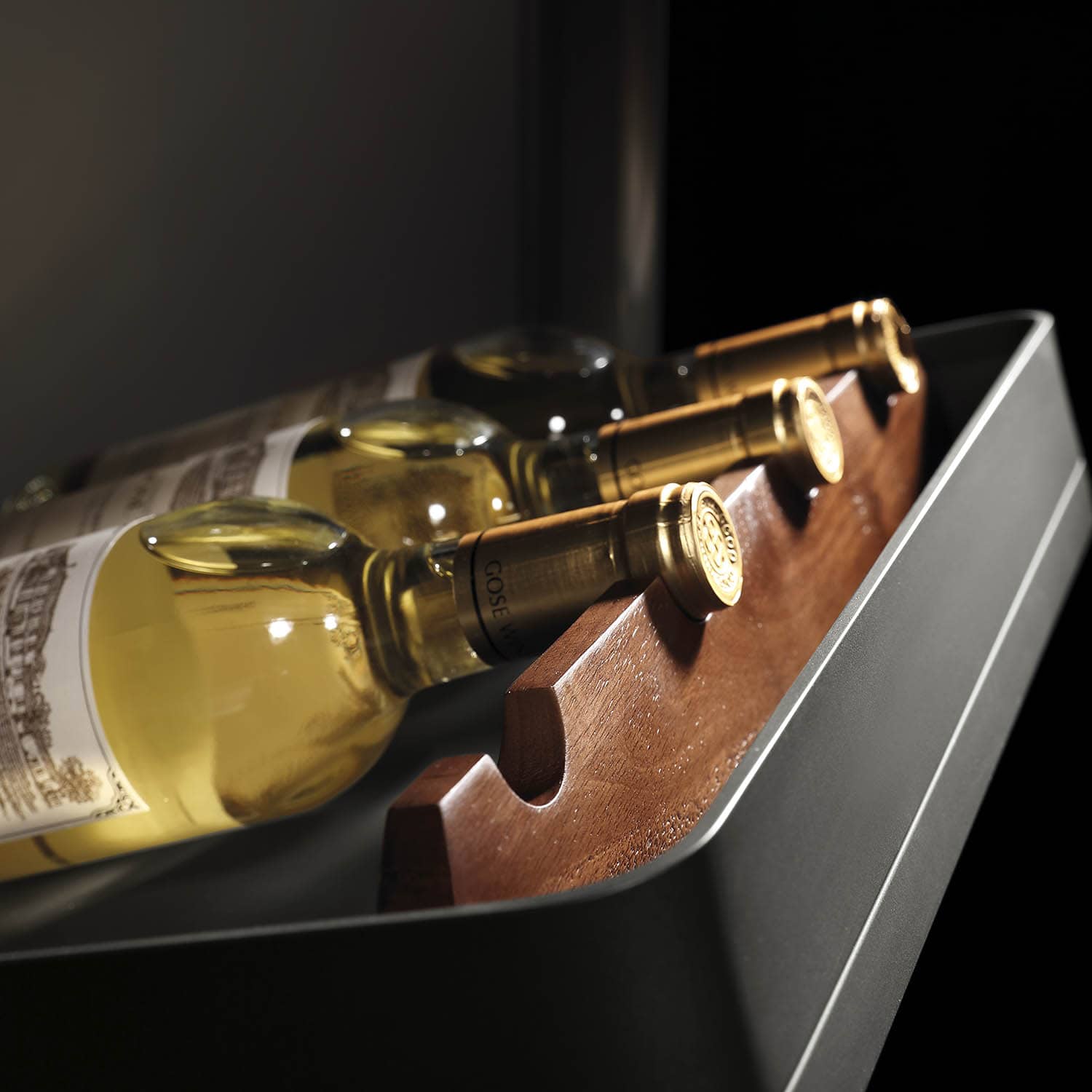 kitchen matt grey tall pantry unit