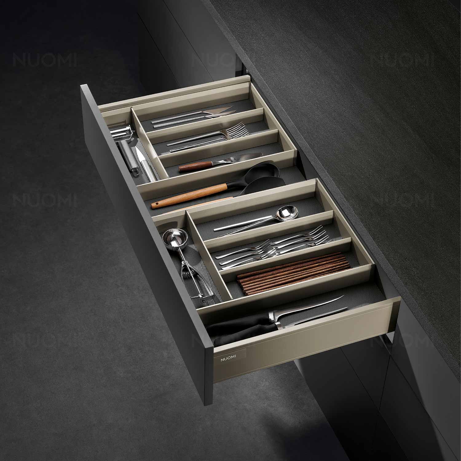 Kitchen Matt Grey Tall Unit